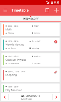 TimeTable++ Schedule for PC screenshot 2