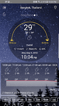 Weather - unlimited & realtime weather forecast for PC screenshot 1
