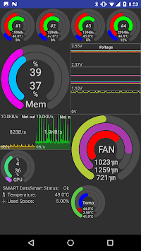Remote System Monitor for PC screenshot 3