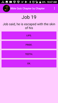 Bible Quiz Chapter By Chapter for PC screenshot 2