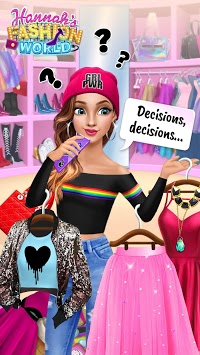 Hannah’s Fashion World - Dress Up Salon for Girls for PC screenshot 3