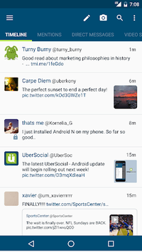 UberSocial for Twitter for PC screenshot 1