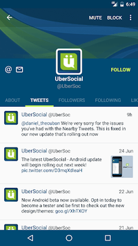 UberSocial for Twitter for PC screenshot 2