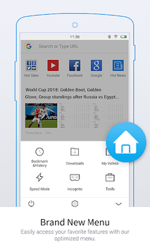 UC Browser Mini -Tiny Fast Private & Secure for PC screenshot 1