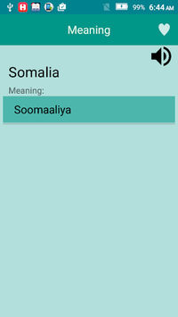 English to Somali Dictionary for PC screenshot 3