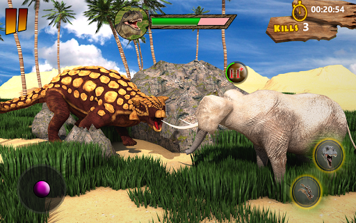 T-Rex Simulator 3D: Dino Attack Survival Game for PC screenshot 1