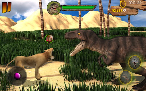 T-Rex Simulator 3D: Dino Attack Survival Game for PC screenshot 3