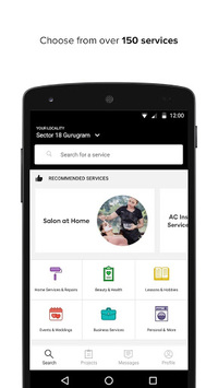 UrbanClap Beauty & Home Services for PC screenshot 1