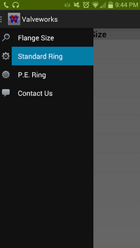 Virtual Flange Slide Rule for PC screenshot 1