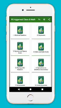RS Aggarwal Class 8 Math Solution(offline) for PC screenshot 1