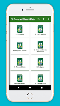 RS Aggarwal Class 8 Math Solution(offline) for PC screenshot 2