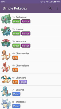 Simple Pokedex for PC screenshot 1