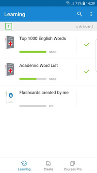 Learn English Vocabulary with Flashcards - Voc App for PC screenshot 1