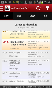 Volcanoes & Earthquakes for PC screenshot 2
