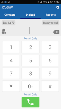 MoSIP Mobile Dialer for PC screenshot 3