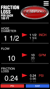 Water Flow Calculators for PC screenshot 3