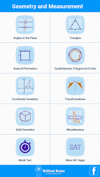 SAT Math : Geometry Lite for PC screenshot 1