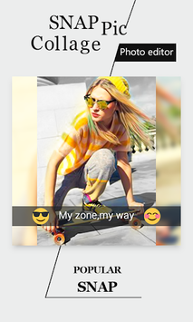SnapPic Collage Photo Editor & Beauty Selfie Cam for PC screenshot 2