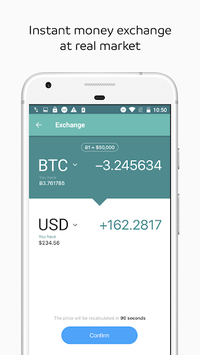 WIREX: Bitcoin Ethereum Litecoin XRP Wallet for PC screenshot 3