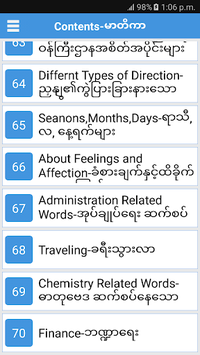 Daily Words English to Myanmar for PC screenshot 2