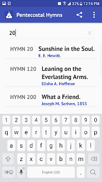 Pentecostal Hymns for PC screenshot 3