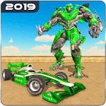 City Formula Car Robot Transform Robot Car Games APK