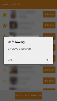 Unfollow Users for PC screenshot 2