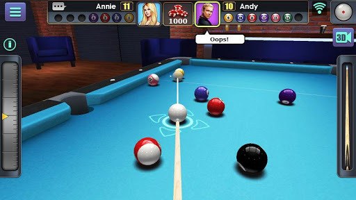 3D Pool Ball for PC screenshot 1
