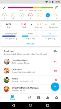 YAZIO Calorie Counter, Nutrition Diary & Diet Plan for PC screenshot 2