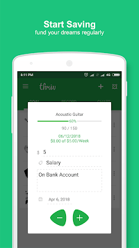 Thriv - Savings Goal for PC screenshot 2