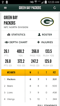 Official Green Bay Packers for PC screenshot 2