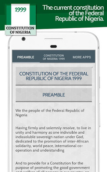 Constitution of Nigeria 1999 for PC screenshot 1