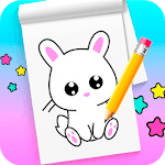 How to draw cute animals step by step APK