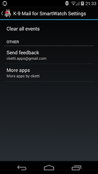 K-9 Mail for SmartWatch for PC screenshot 3
