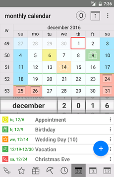 Endless Calendar for PC screenshot 1