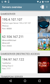 4Netplayers Server Manager for PC screenshot 2