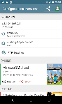 4Netplayers Server Manager for PC screenshot 3