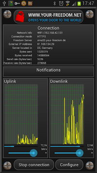 Your Freedom VPN Client for PC screenshot 2