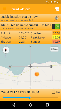 SunCalc org for PC screenshot 1