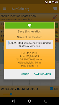 SunCalc org for PC screenshot 3