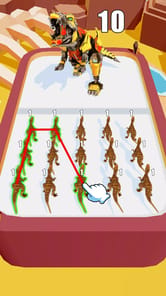 Dino game: Dinos VS Monsters for PC screenshot 1
