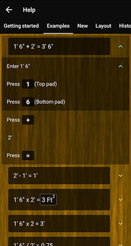Feet & Inches Construction Calculator for PC screenshot 3