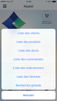 myDoli for Dolibarr (free) for PC screenshot 2