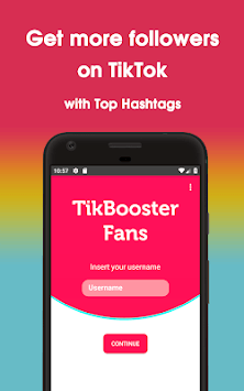 TikBooster - Fans & Followers & Likes for PC screenshot 1