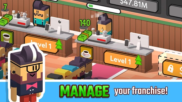 Idle Coffee Corp for PC screenshot 1