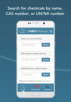 CAMEO Chemicals for PC screenshot 1