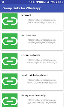 Unlimited Group for Whatsapp - Join 10,000+ groups for PC screenshot 1