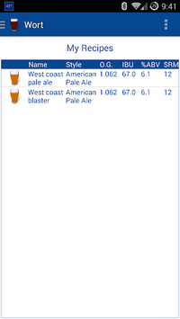 Wort Homebrew Calculator for PC screenshot 1