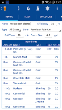 Wort Homebrew Calculator for PC screenshot 2
