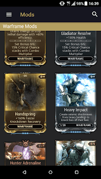 Warframe Codex - Offline Wiki for PC screenshot 3